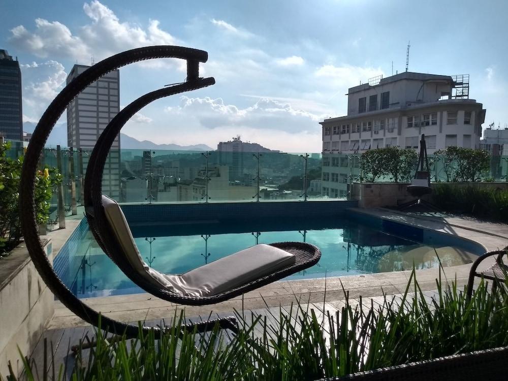 Hotel Atlantico Tower Rio de Janeiro Esterno foto "The view from the rooftop pool of the hotel is amazing."